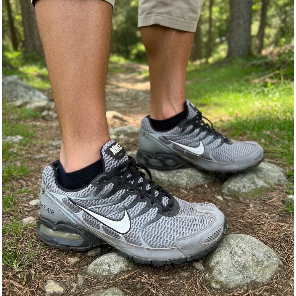 Nike Air Torch 4 Mens Running Shoes Grey Black 343846-012 Size 10